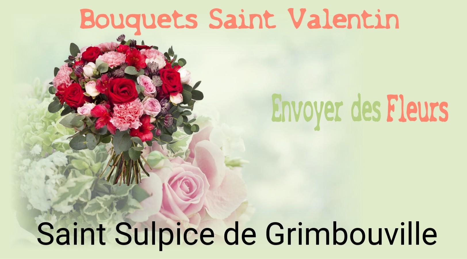 Roses de Saint-Valentin livrées à Saint-Sulpice-de-Grimbouville